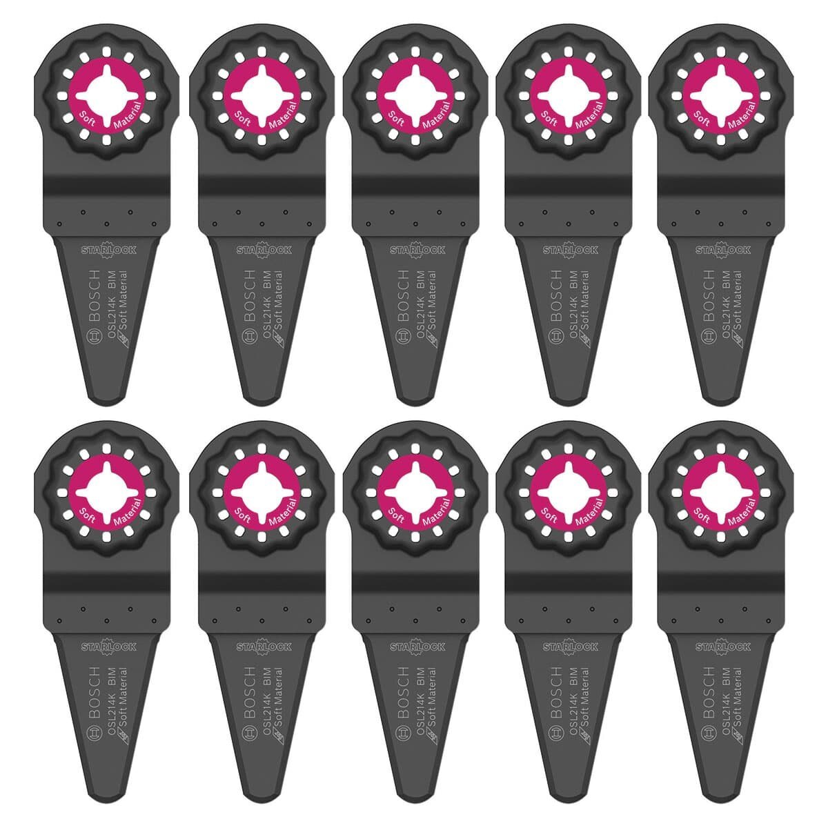 Bosch OSL214K-10 2-1/4 In. Starlock Caulk Knife Blade 10 pk.