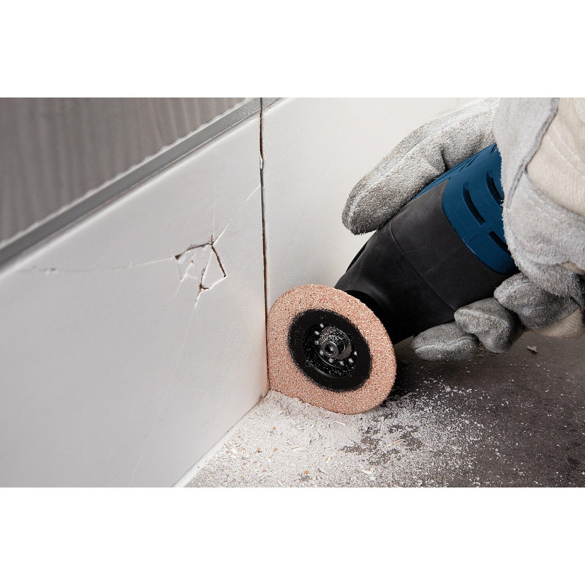 Bosch OSL234HG 2-3/4" Starlock Carbide Grit Hybrid Grout Blade for Oscillating Multi Tools - 3
