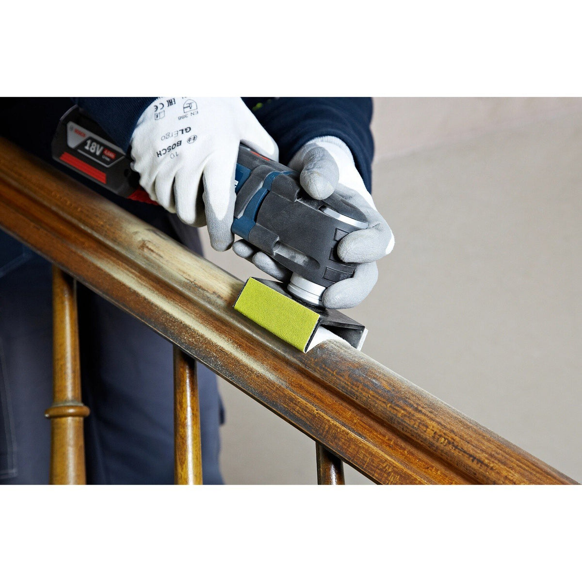 Bosch OSL234SPCK Starlock Contoured Sanding Pad Kit for Oscillating Multi Tools (5 Pack) - 3