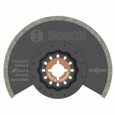 Bosch OSL312DG 3-1/2" Starlock Diamond Grit Grout Blade