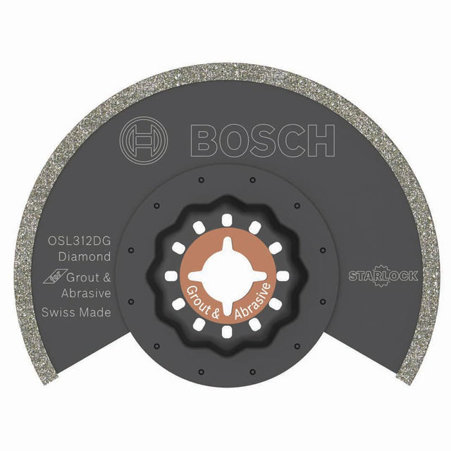 Bosch OSL312DG 3-1/2" Starlock Diamond Grit Grout Blade