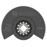 Bosch OSL312 3-1/2" Starlock High Carbon Steel Segmented Saw Blade for Wood