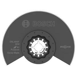 Bosch OSL400F 4" Starlock Oscillating Multi Tool Bi Metal Segmented Saw Blade