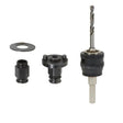 Bosch PCM12AN 7/16" Universal Quick Change Hole Saw Mandrel Kit for Standard Chucks (3 Pack)