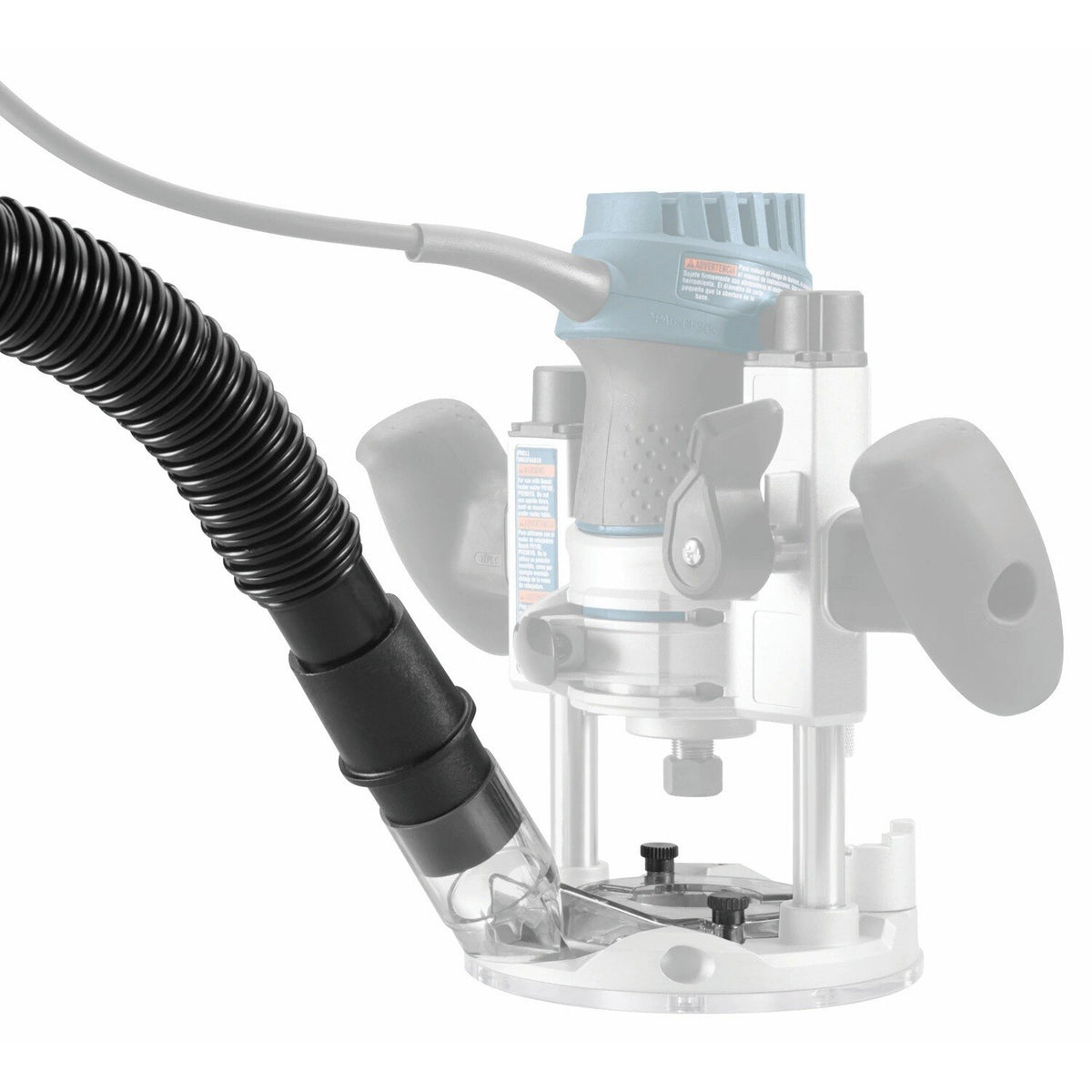 Bosch PR012 Dust Extraction Hood for PR011 Palm Router Plunge Base with VAC002 Vacuum Hose Adapter - 2