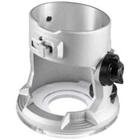 Bosch PR101 Fixed Base for Palm Router with Adjustable Depth and Polycarbonate Sub-Base