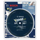 Bosch PRO1080NFB 10" 80 Tooth Edge Circular Saw Blade for Non Ferrous Metal - 2