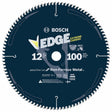 Bosch PRO12100NFB 12" 100 Tooth Non Ferrous Metal Cutting Circular Saw Blade