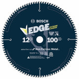Bosch PRO12100NFB 12" 100 Tooth Non Ferrous Metal Cutting Circular Saw Blade