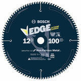 Bosch PRO12100NFB 12" 100 Tooth Non Ferrous Metal Cutting Circular Saw Blade