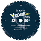 Bosch PRO1280NFB 12" 80 Tooth Edge Non-Ferrous Metal-Cutting Circular Saw Blade