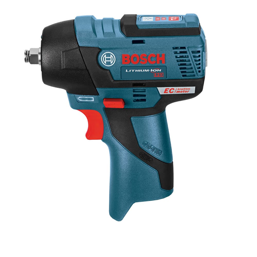 Bosch PS82BN 12V MAX EC Brushless 3/8" Impact Wrench with Insert Tray - 3