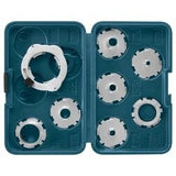 Bosch RA1128 Router Template Guide Set with Quick Change Adapter and Case (8 Pack)