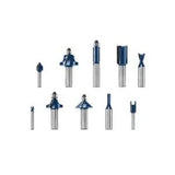Bosch RBS010 All Purpose Carbide Tipped Router Bit Set with Storage Case (10 Pack) - 2