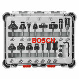 Bosch RBS015MBS 15 pc. Carbide-Tipped Wood Router Bit Set - 2