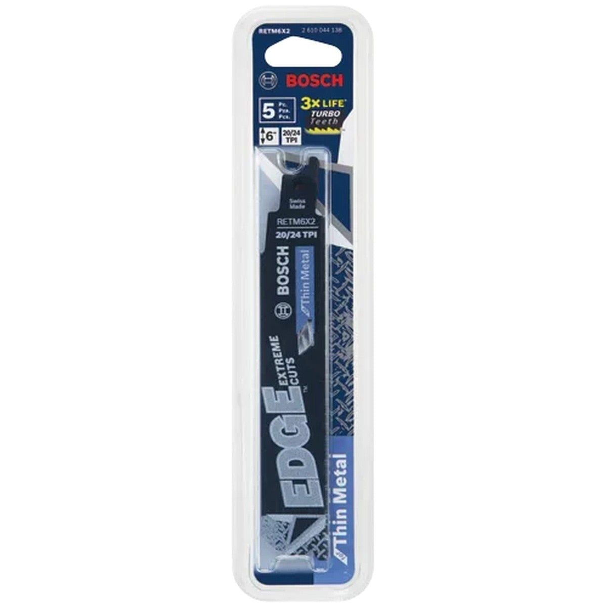 Bosch RECM9X2B 9" EDGE Bi-Metal Reciprocating Saw Blade for Medium Metal 14/18 TPI - 2