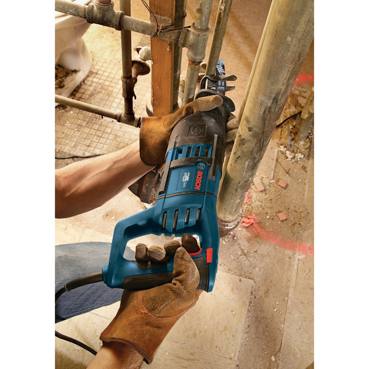 Bosch RECM9X2 9" 14/18 TPI Edge Bi-Metal Reciprocating Saw Blades for Medium Metal (5 Pack) - 2