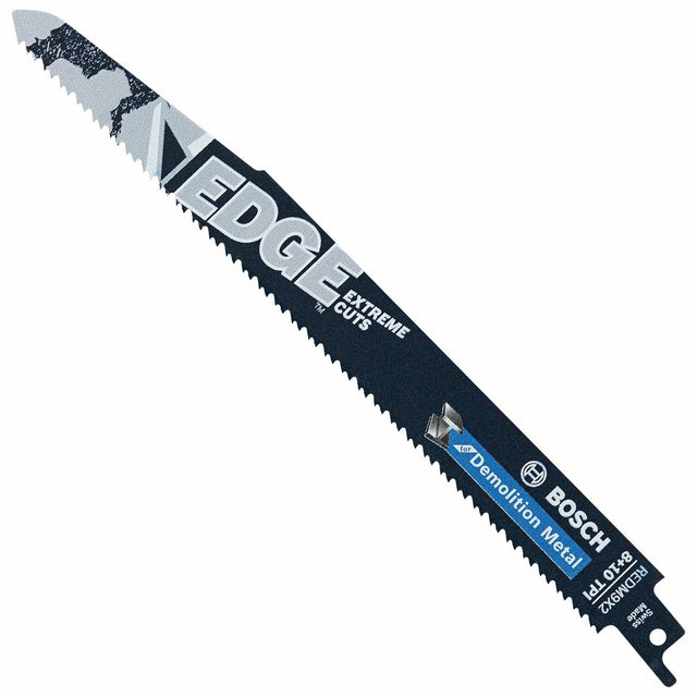 Bosch REDM9X2-25B 9" 8/10 TPI Edge Reciprocating Saw Blades for Metal Demolition (25 Pack)