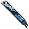 Bosch RESM6X2-25B 6" 8/10 TPI Edge Reciprocating Saw Blades for Thick Metal (25 Pack)