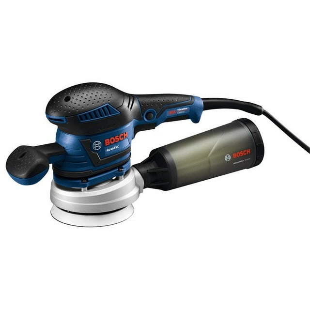Bosch ROS65VC-5-RT 5" Rear Handle Random Orbit Sander with Hook and Loop Pad Factory Reconditioned