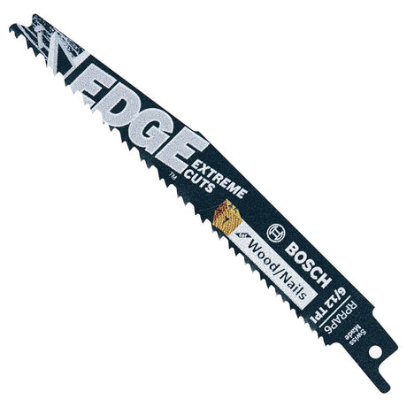 Bosch RPRAP6-25B 6" 6/12 TPI Edge Reciprocating Saw Blade (1 Piece)
