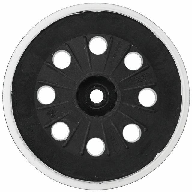 Bosch RS038 5" Soft Hook and Loop Eight Hole Sanding Pad for Random Orbit Sanders