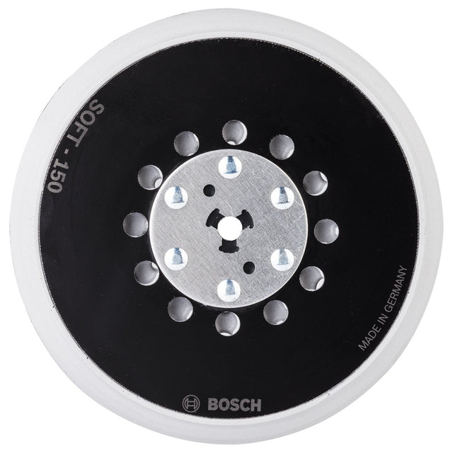 Bosch RSM6044 6" Soft Hook and Loop Multi Hole Sanding Pad for Dual Mode Random Orbit Sanders