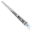 Bosch RSN6V-25B 6" Bi-Metal Reciprocating Saw Blades for Wood with Nails (25 Pack)