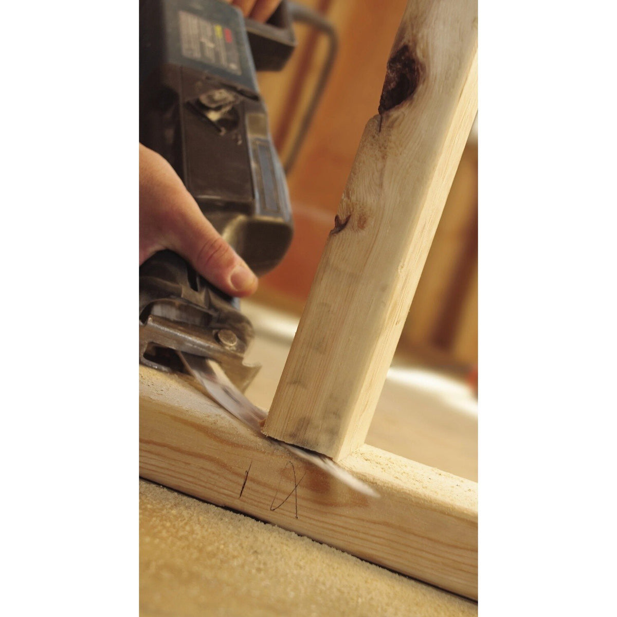 Bosch RSN6V-25B 6" Bi-Metal Reciprocating Saw Blades for Wood with Nails (25 Pack) - 3