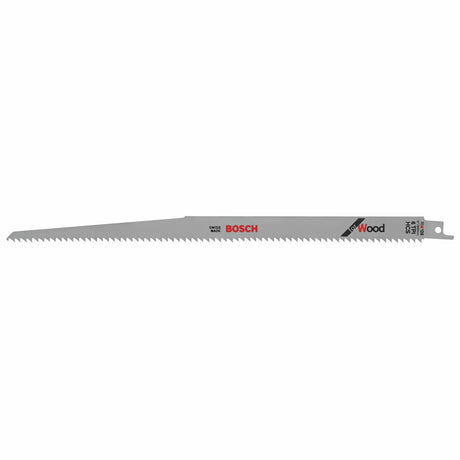 Bosch RW126 12" 6 TPI Wood Reciprocating Saw Blades (5 Pack)