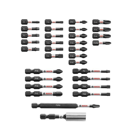 Bosch SBID32 32 Piece Impact Tough Screwdriving Bit Set