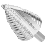 Bosch SDC10 1/4" to 1-3/8" High Speed Steel Turbo Step Drill Bit for Metal