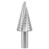 Bosch SDC2 3/16" to 7/8' High Speed Steel Turbo Step Drill Bit for Metal Drilling - 5