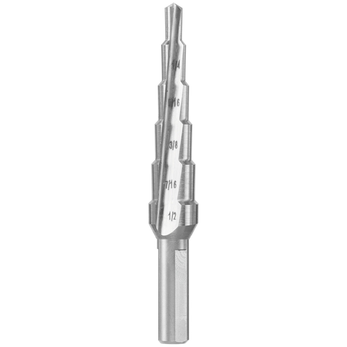Bosch SDC6 3/16" to 1/2" High-Speed Steel Turbo Step Drill Bit for Metal - 4