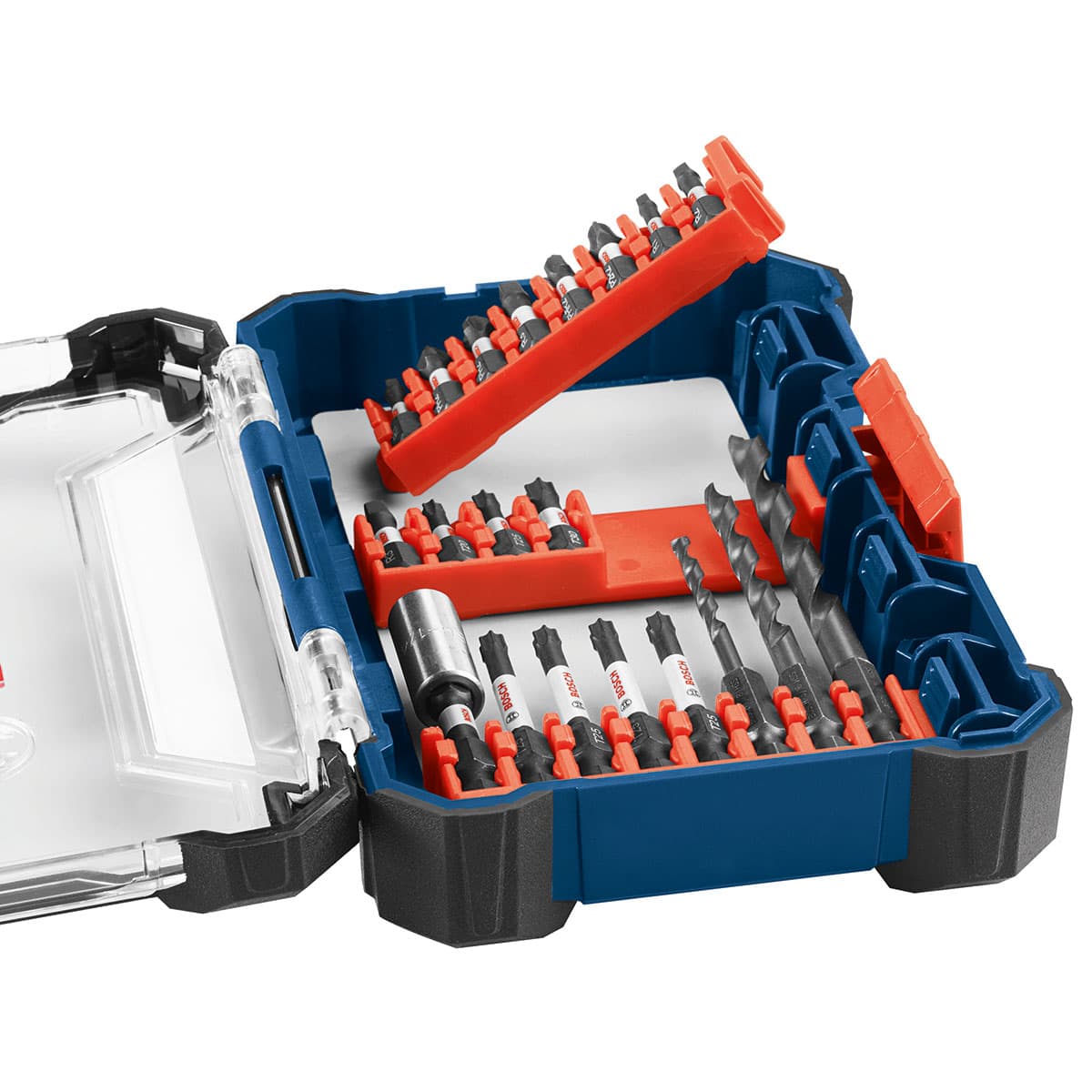 Bosch SDMS24 24 pc. Impact Tough Screwdriving Custom Case System Set - 8