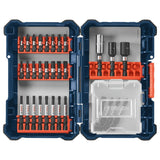 Bosch SDMS32 Impact Tough Screwdriving Bit Set with Custom Case and Nutsetters (32 Pack)