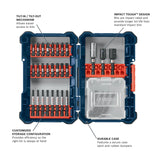 Bosch SDMS32 Impact Tough Screwdriving Bit Set with Custom Case and Nutsetters (32 Pack) - 2