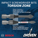 Bosch SDMSD24 Driven Impact Screwdriving Bit Set with Custom Case (24 Pack) - 4