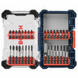 Bosch SDMSD32 Driven Impact Screwdriving Bit Set with Custom Case (32 Pack)
