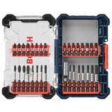 Bosch SDMSD32 Driven Impact Screwdriving Bit Set with Custom Case (32 Pack)
