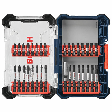 Bosch SDMSD32 Driven Impact Screwdriving Bit Set with Custom Case (32 Pack)
