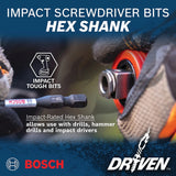 Bosch SDMSD48 Driven Impact Screwdriving Bit Set with Custom Case (48 Pack) - 5
