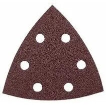 Bosch SDTR040 3-3/4" 40 Grit Hook and Loop Detail Sander Abrasive Triangles for Wood (5 Pack)