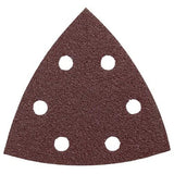 Bosch SDTR120 3.75" 120 Grit Hook and Loop Detail Sander Abrasive Triangles for Wood (5 Pack)