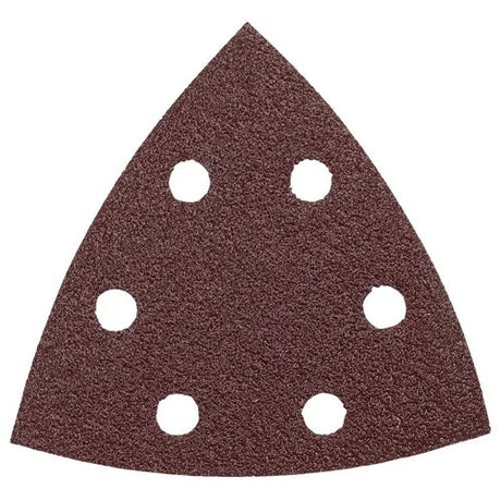 Bosch SDTR120 3.75" 120 Grit Hook and Loop Detail Sander Abrasive Triangles for Wood (5 Pack)