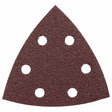 Bosch SDTR180 3-3/4" 180 Grit Hook-and-Loop Detail Sander Abrasive Triangles for Wood (5 Pack)