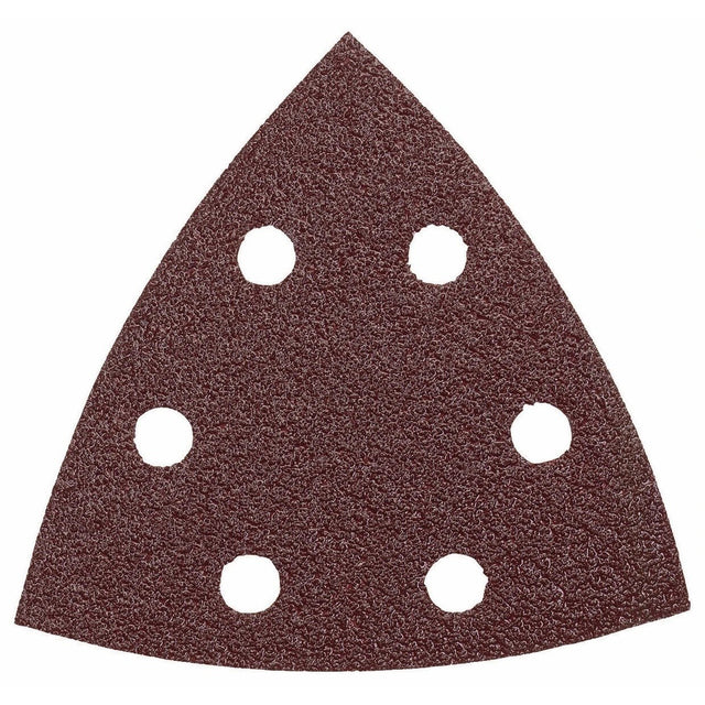 Bosch SDTR180 3-3/4" 180 Grit Hook-and-Loop Detail Sander Abrasive Triangles for Wood (5 Pack)