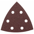 Bosch SDTR180 3-3/4" 180 Grit Hook-and-Loop Detail Sander Abrasive Triangles for Wood (5 Pack)