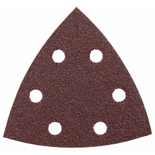 Bosch SDTR180 3-3/4" 180 Grit Hook-and-Loop Detail Sander Abrasive Triangles for Wood (5 Pack)
