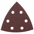 Bosch SDTR240 3-3/4" 240 Grit Detail Sander Abrasive Triangles for Wood (5 Pack)